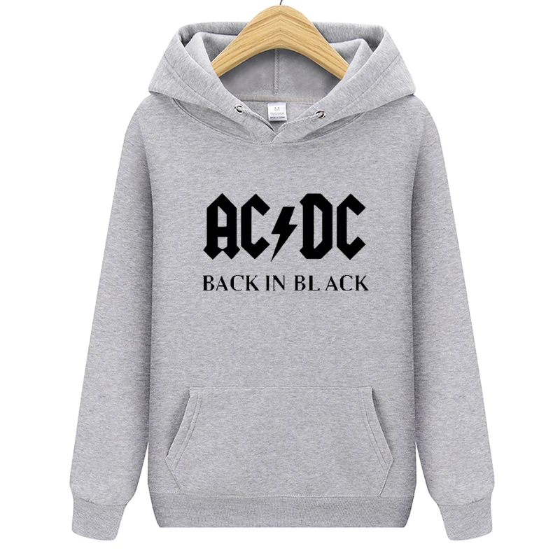 Новинка 24 дизайна Толстовка ACDC AC/DC Австралийский жесткий рок толстовки Панк sudadera уличная флисовая куртка верхняя одежда