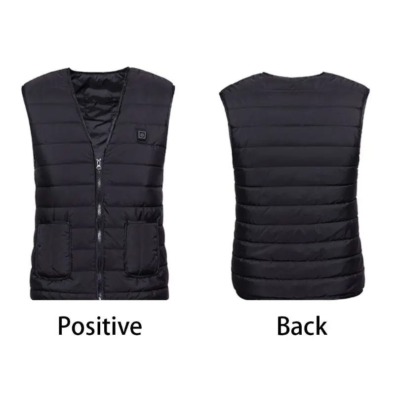 

1 PC Men Women Outdoor USB Infrared Heating Vest Thermal Winter Warm Jacket Clothing
