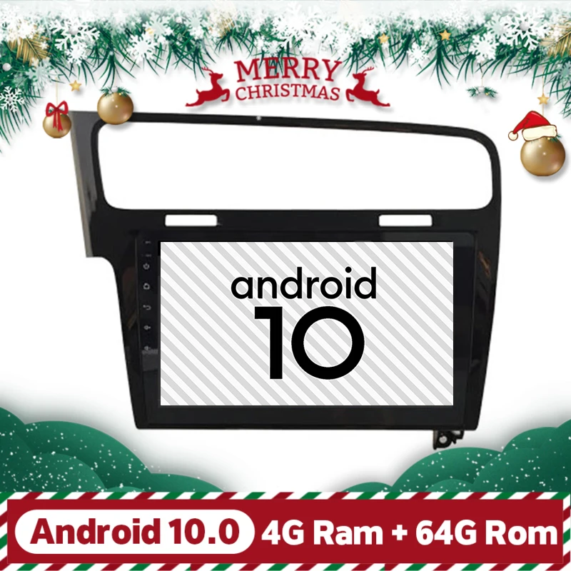 Высокая производительность умный автомобиль Android 10 радио для 2013 2014 2015 GOLF 7 Golf7