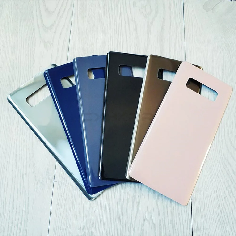 Для SAMSUNG Galaxy Note 8, N950, N950F, N9500, задняя крышка, стекло, чехол для батареи, задняя дверь, корпус, чехол, Задняя стеклянная крышка