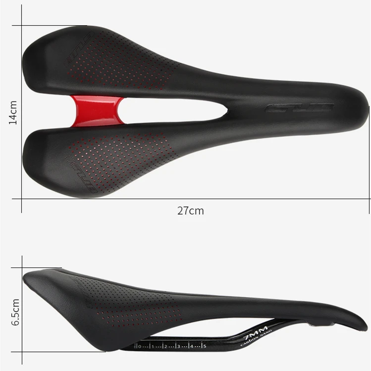 1138 Black red GUB 1138 1158 сверхлегкое карбоновое седло для велосипеда vtt, гоночное сиденье для шоссейного велосипеда, Велосипедное Сиденье, коврик для велосипеда, запасные части 1159 - Цвет: 1138 Black red