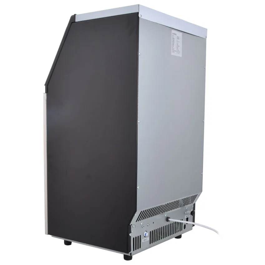 50kgs/24 H Автоматическая мороженица, HZB-50 машина для производства льда для семьи для коммерческого использования для кафе бар 200 W/260 W