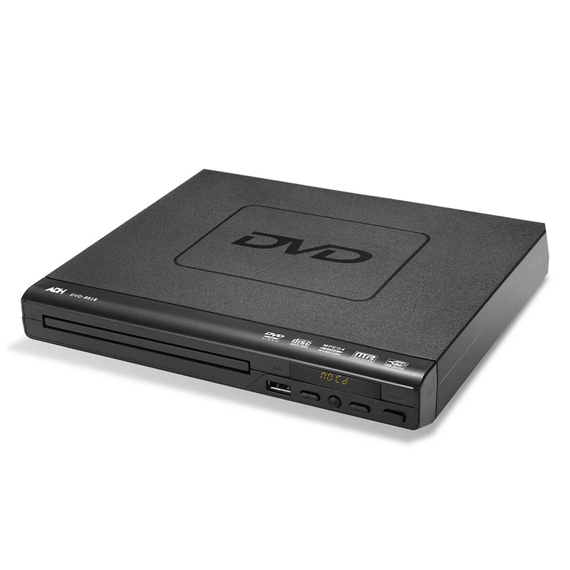 110 V-240 V USB Портативный несколько DVD плеер ADH DVD проигрыватель компакт-дисков/SVCD/VCD/проигрыватель дисков домашнего кинотеатра Системы с пультом дистанционного управления Управление штепсельная вилка европейского стандарта