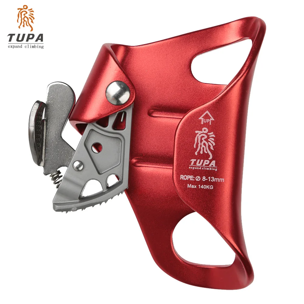 Aluminium Mountaineering Rock Climbing Jumar Clamp Chest-style Handheld Risers Fall Protector Climbing Anti-dropping Device