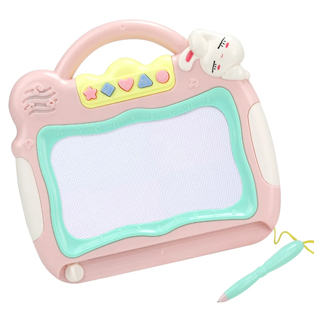 Игрушки для рисования Brinquedo Educativo, магнитные игрушки для рисования, граффити, доска для рисования, Дошкольный инструмент, доска для рисования для детей - Цвет: Pink