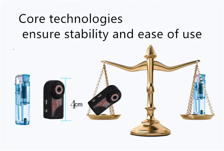 Мини-видеокамеры инфракрасная камера ночного видения HD Цифровая камера тупая камера Металл QQ 6