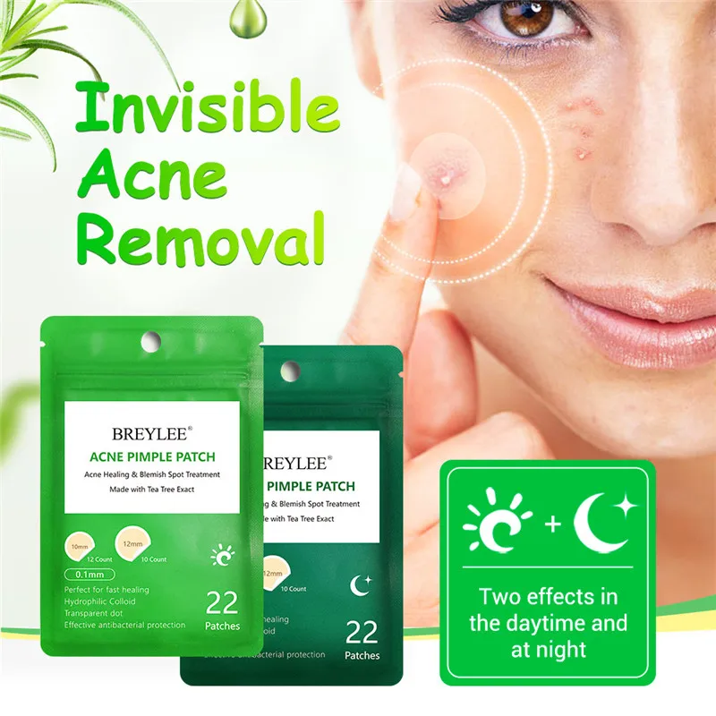

BREYLEE Acne Pimple Patch Acne Treatment Stickers Pimple Remover Tool Blemish Spot Skin Care Face Mask Acne Cream Daily Use