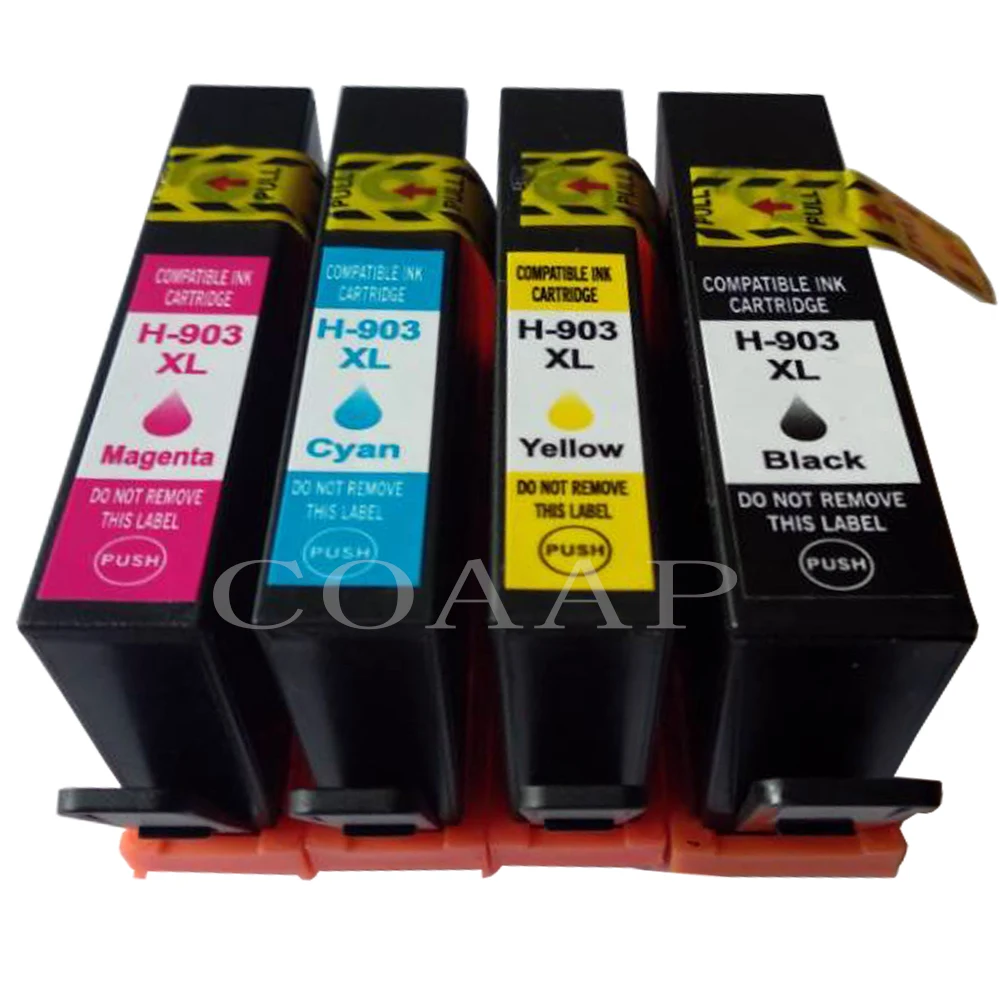 Cartucho de tinta Compatible con impresora hp903 BK C M Y (negro pequeño) HP  Officejet Pro 6950 6960 6970|Cartuchos de tinta| - AliExpress