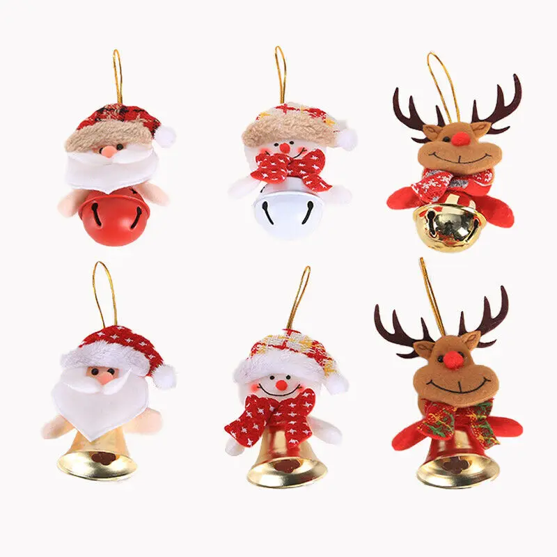 

Christmas Tree Christmas Pendant Hanging Bells Jingle Pendant Party Decoration Ornaments