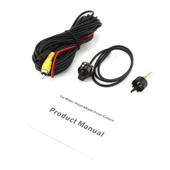 

170 Degree Mini Car 18.5mm Rear View Camera Reverse Parking Back up Car Radar DK-3601 Aluminum Alloy Shell