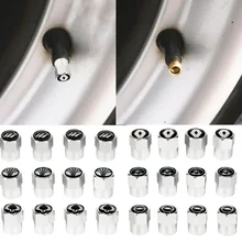 4pcs New Metal Wheel Tire Valve Caps For AUDI BMW VW Opel Fiat Mazda Ford Toyota Seat Nissan Hyundai Mazda Car Styling
