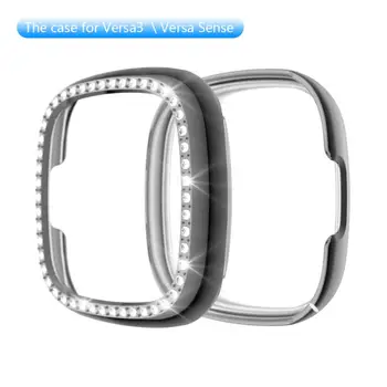 

Protective Case For Fitbit Versa 3/Sense Watch Shell Cover Screen Protector For Versa 3/Sense Waterproof Anti Shock Bumper