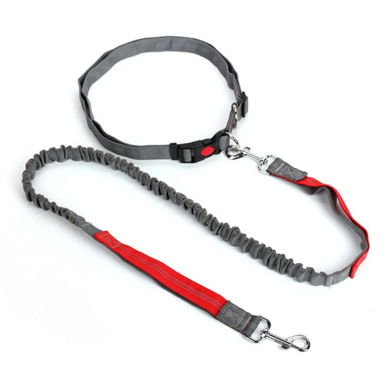 

Pet Elastic Belt Running Dog Leash Set Hands Free Dog Leash Collar Pet accessories Pup Dog Harness Leash For Animals