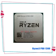 AMD Ryzen 3 PRO 1300 R3 PRO 1300 3.1 GHz dört çekirdekli dört iplik CPU işlemci YD130BBBM4KAE soket AM4 da satış R5 1500X 1600