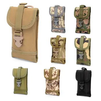 

Men's and women's tactical mobile phone military fans running small waist multi-functional hanging bag sports outdoor