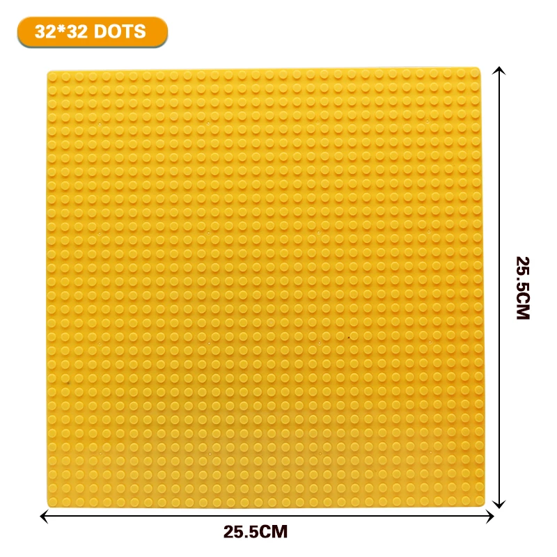 32*32 Dots Classic Base Plates Plastic Bricks Baseplates Building Toys City Building Blocks DIY Bricks Construction Toys Gift 37