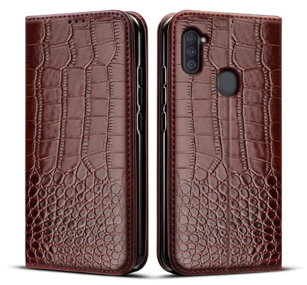 Leather Flip Case For Samsung Galaxy A11 A12 S7 S6 Edge Plus Note 4 5 8 9 Edge E5 E7 S10 Lite Plus S10E Phone Bag Cover
