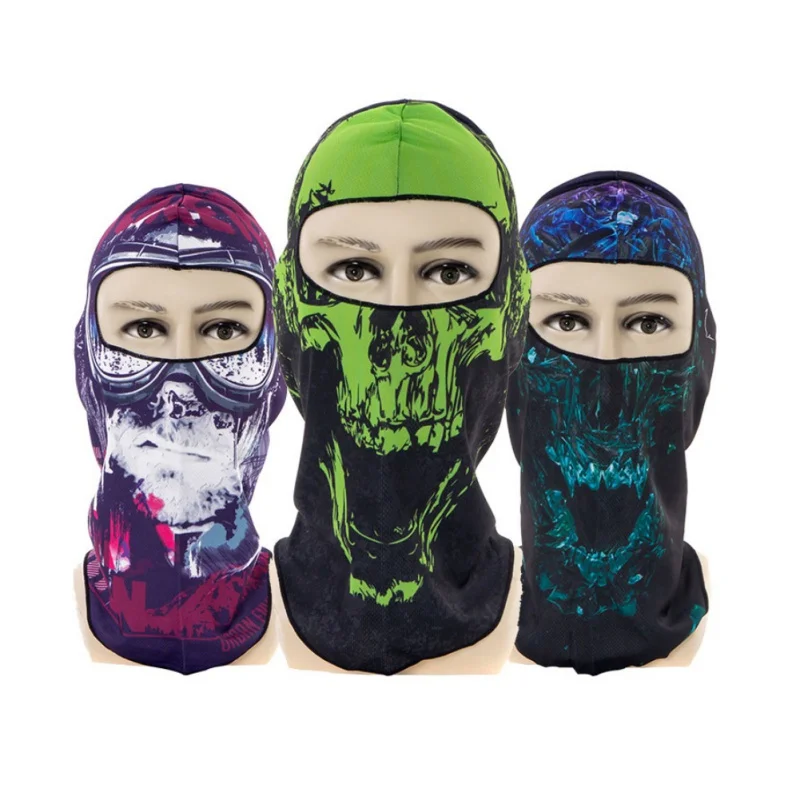 Велосипедная маска для лица, унисекс, 3D, для спорта на открытом воздухе, маска для езды на велосипеде, маска для лица, шарф, шарфы, бандана, Волшебная защитная маска для всего лица