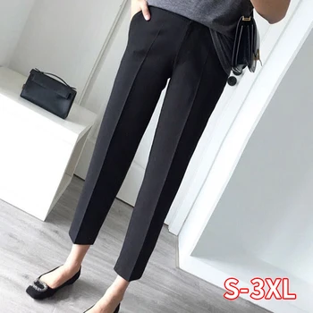 

Work Wear Straight Trousers Plus Size Formal Pants for Women Office Lady Style Female Clothing Business Design New Hot Fashion