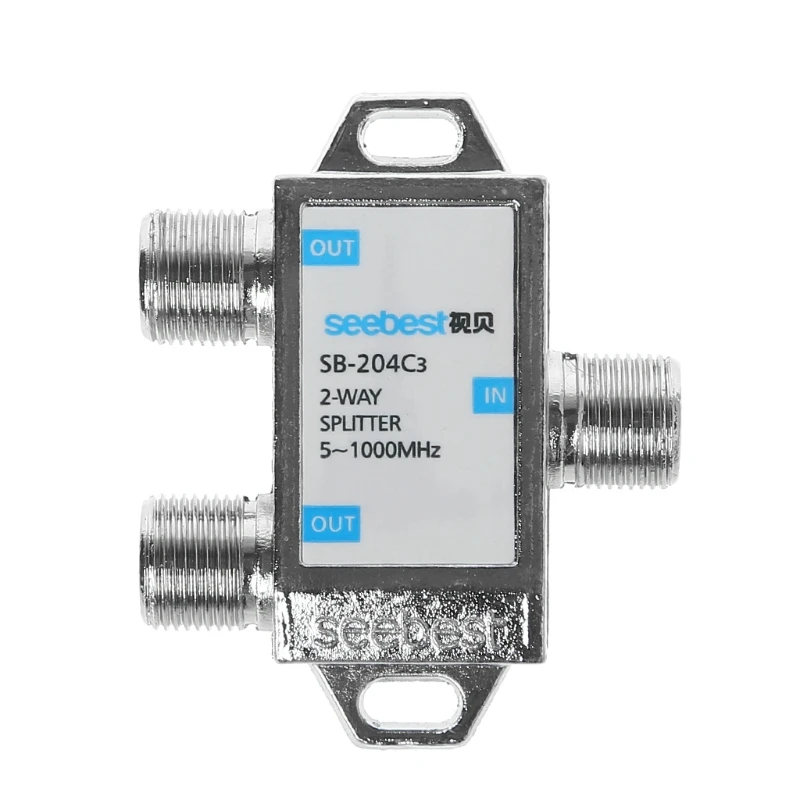 2-Way HD Digital Splitter Connector Satellite TV Receiver Designed For SATV/CATV PXPE