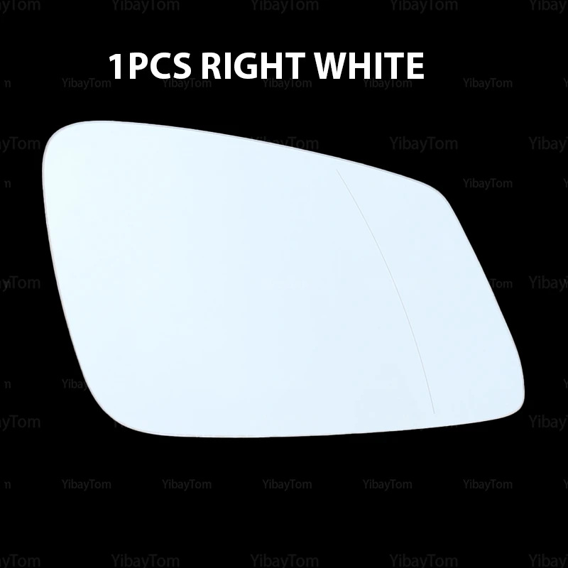 Heated Blue Wing Side View Mirror Glass Set - Electric Left & Right