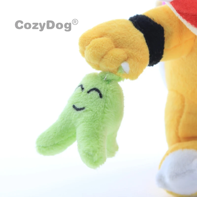 24 СМ серия Марио Iggy Koopa с травой плюшевые игрушки куклы мягкие мультфильм аниме король Bowser животных детские игрушки дети подарок