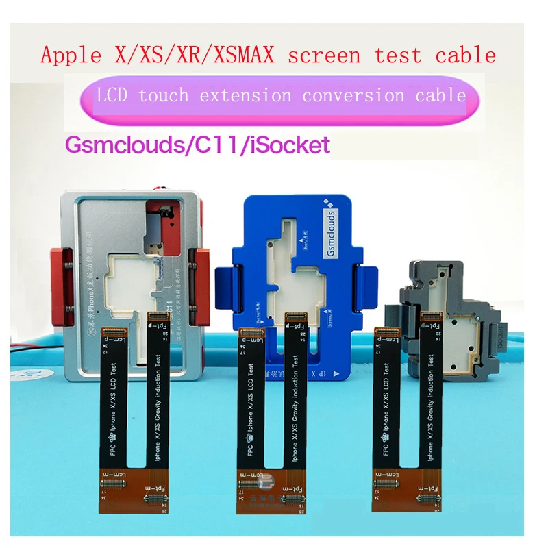 

IPhone X/XS/XR/XSMAX screen test cable LCD screen touch test display extension cable Gravity induction 3D test phone repair part