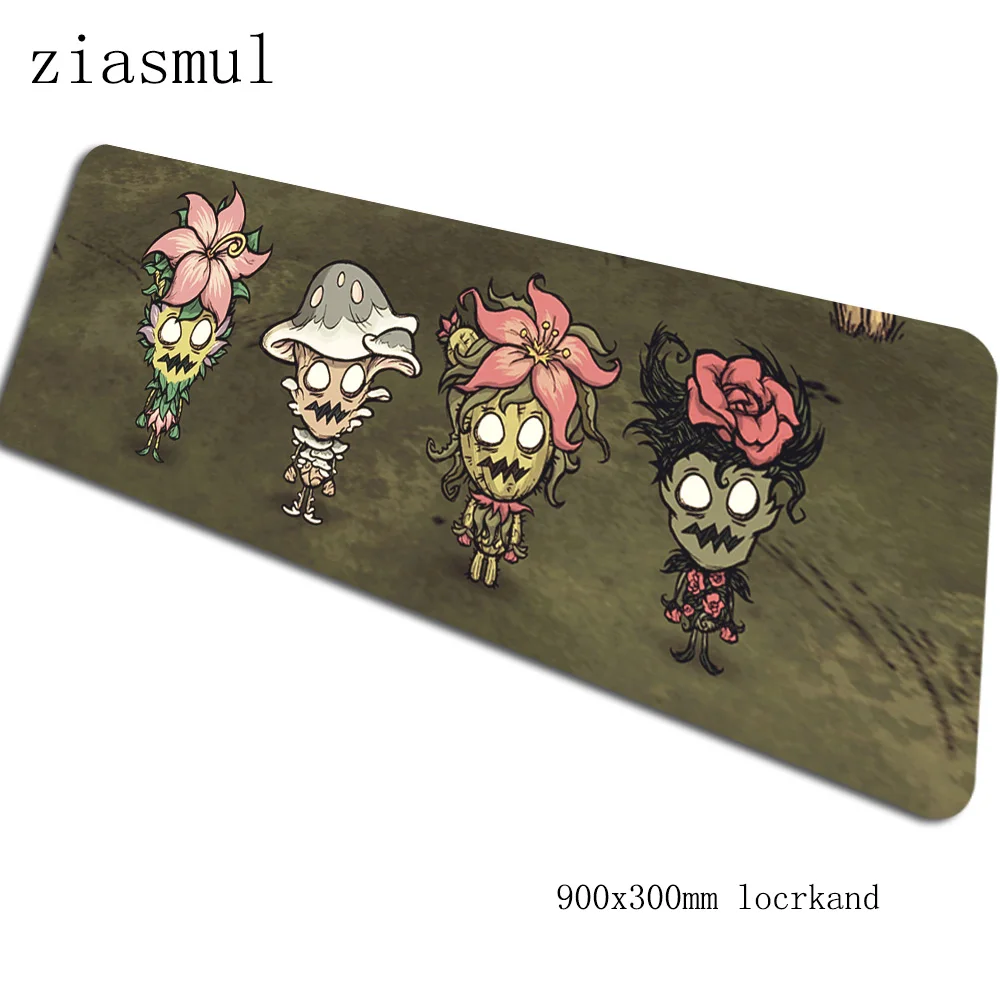 Dont starve padmouse 900x300x3 мм игровой коврик для мыши xl коврик для мыши геймер компьютерный стол лучший коврик notbook коврик для мыши pc - Цвет: Size 900x300x3mm