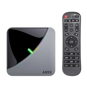 

A95X F3 AIR Smart TV Box Android 9.0 8K Decoding UHD 4K 75Fps Media Player Amlogic S905X3 4GB/32GB 2.4G/5G WiFi BT4.2 100M LAN R