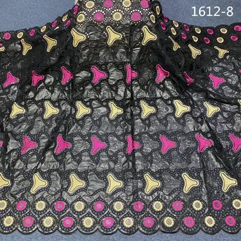 

latest design nigerian bazin fabric for dress high quality african bazin lace fabric 5yards tiuss bazin hollow out style 1612