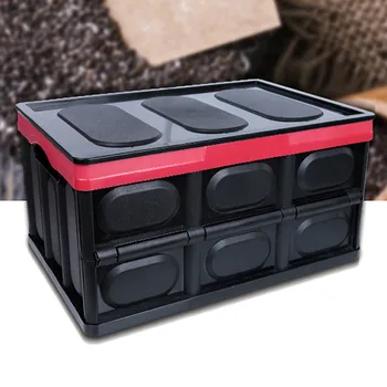 

52x29x36cm Foldable Car Trunk Box Storage Bag Organizer Multi-function Backup Sundries Organizer Holder For Car Home Outdoor