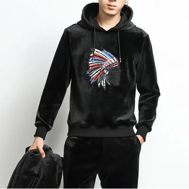 Рисунок 2 - Мужской зимний Бархатный комплект из 3 предметов