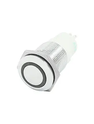 

SPDT Momentary Action Green LED Lamp Ring Illuminate Push Button Switch 24V 3A