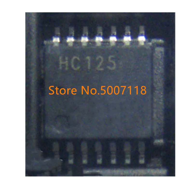 20 шт./лот 74HC125PW HC125 TSSOP-14