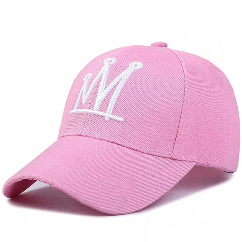 pink crown NXYY черная бейсболка с вышитым логотипом Супермена s Повседневная Уличная бейсболка s Кепка водителя-дальнобойщика Casquette - Цвет: pink crown