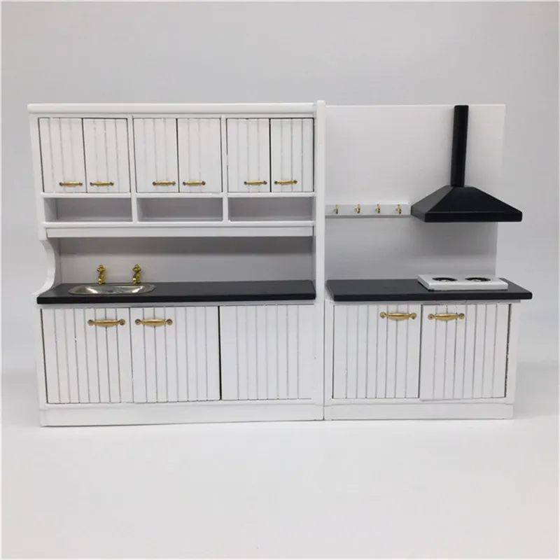  Dollhouse 1:12 Scale Kitchen Cabinet Furniture Set for Dolls House Decor Acc Children Kids Great Gi - 4000289321617
