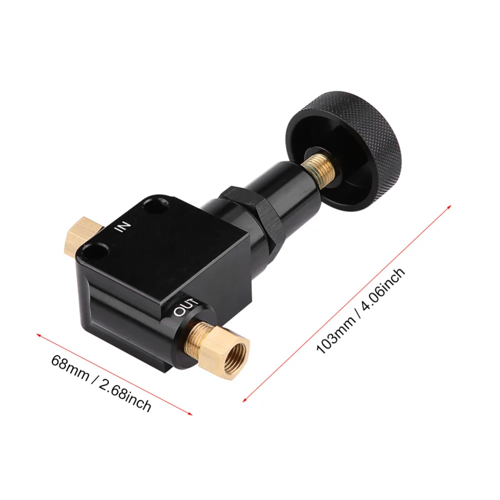 Universal Aluminum Screw-type For Brake Adjustment Brake Bias Proportioning Valve Pressure Regulator Auto Parts