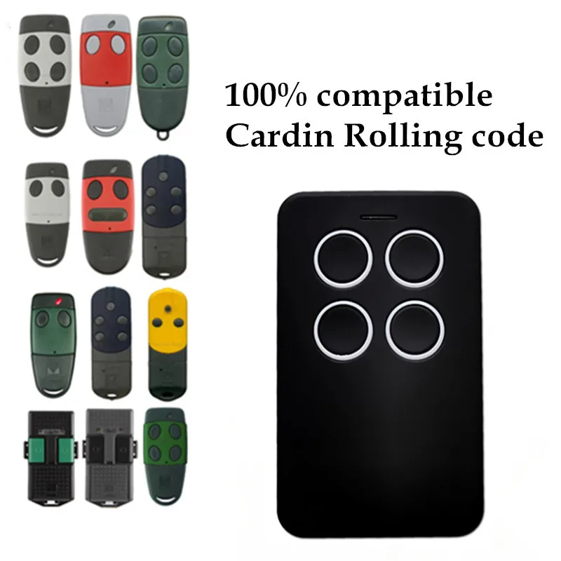 

CARDIN S449 garage door remote control CARDIN remote control CARDIN remote garage rolling code remote control