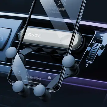 

Phone Holder For iPhone X XS Max Samsung Huawei Group Vertical Air Vent Mount Holder Gravity Mobile Phone Holder