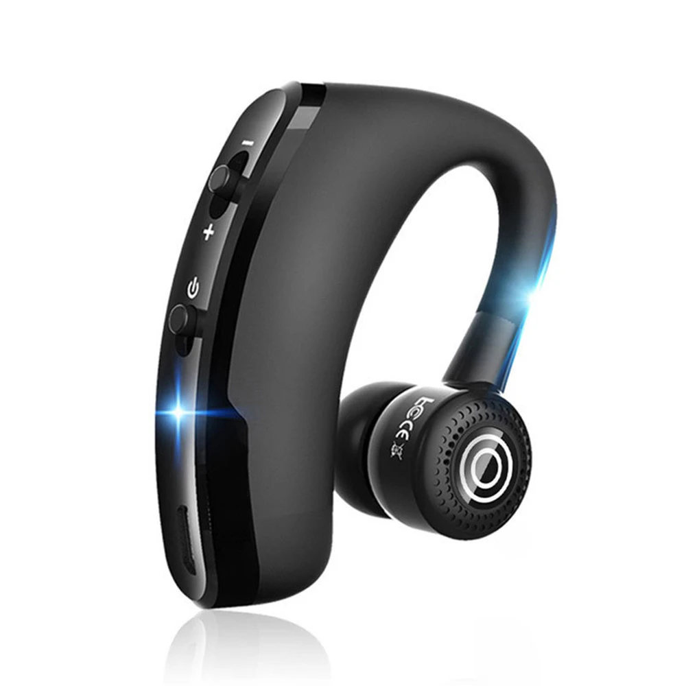 

V9 Business Wireless Bluetooth Earphones Noise Control Driving Safe Driver Earphone Handsfree Earbuds Headset With Mic