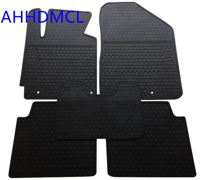 Автомобильные резиновые накладки на ножки напольный коврик Нескользящие