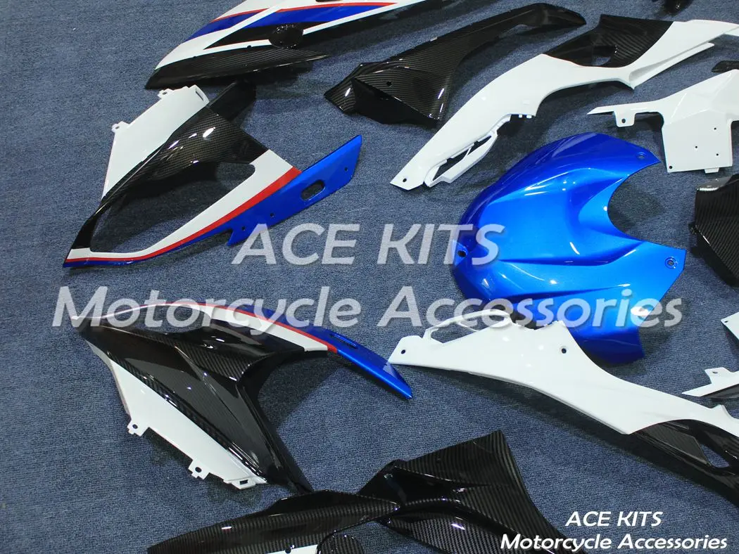 ABS мотоцикл обтекатель комплект для S1000RR- кузов из углеродного волокна узор водной передачи печати ACEKITS Магазин № 9999