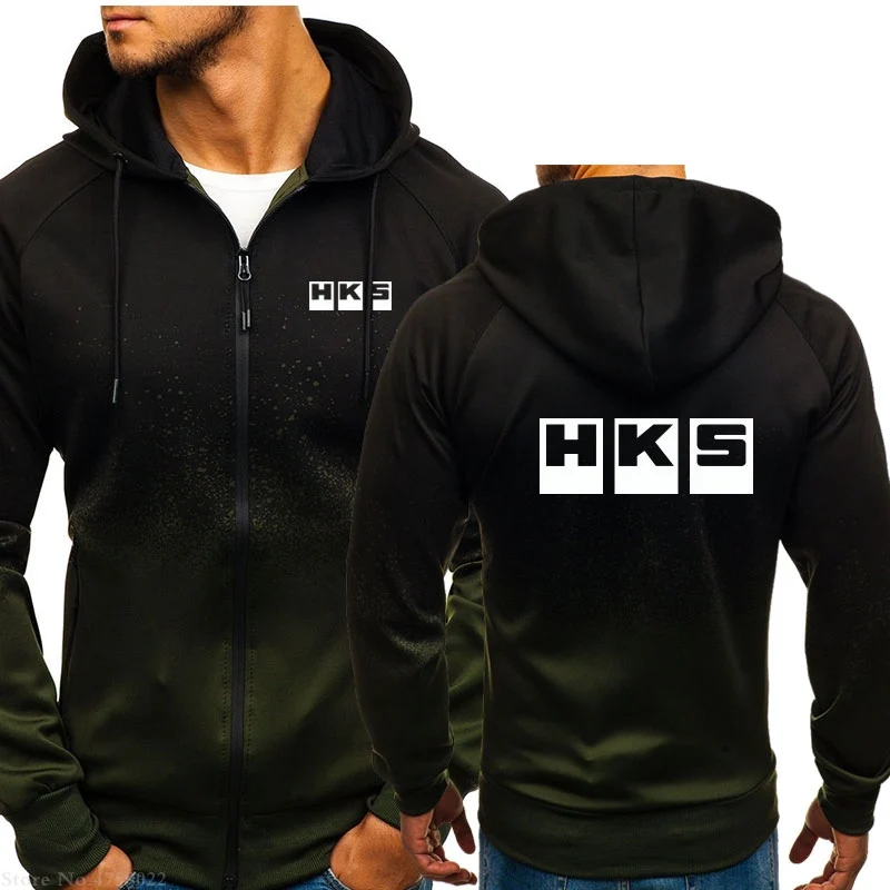 Высокое качество для мужчин с капюшоном Осень Зима Повседневное HKS Толстовка размеры M-3XL дизайн куртки