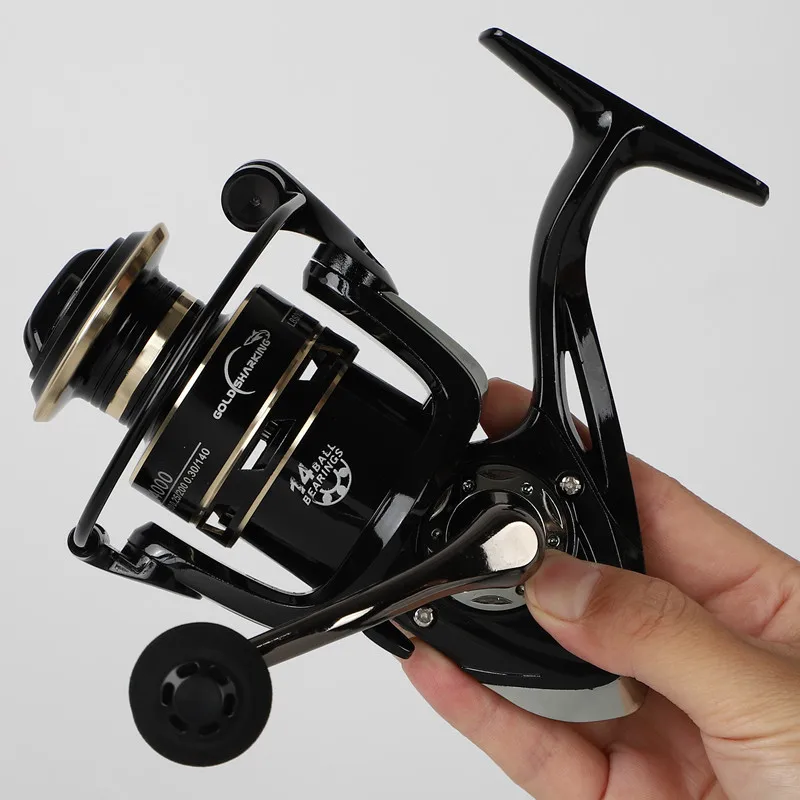 LINNHUE Mini Fishing Reel 500 Size Spinning Reel Max Drag 5-8kg Super Light  High Quality Saltwater Reel Winter Fishing Pesca