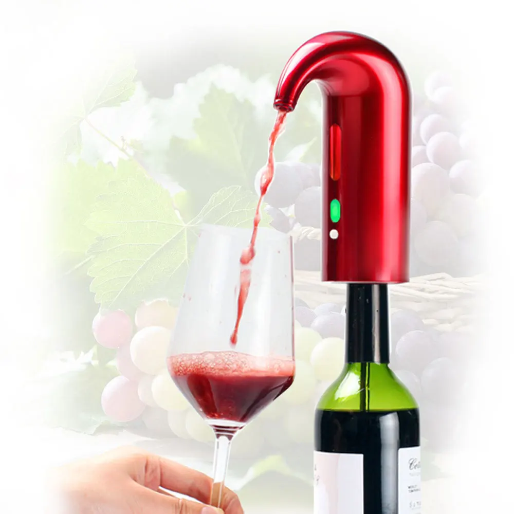 

Portable Smart Electric Automatic Red Wine Pourer Aerator Decanter Dispenser Red Wine Pourer