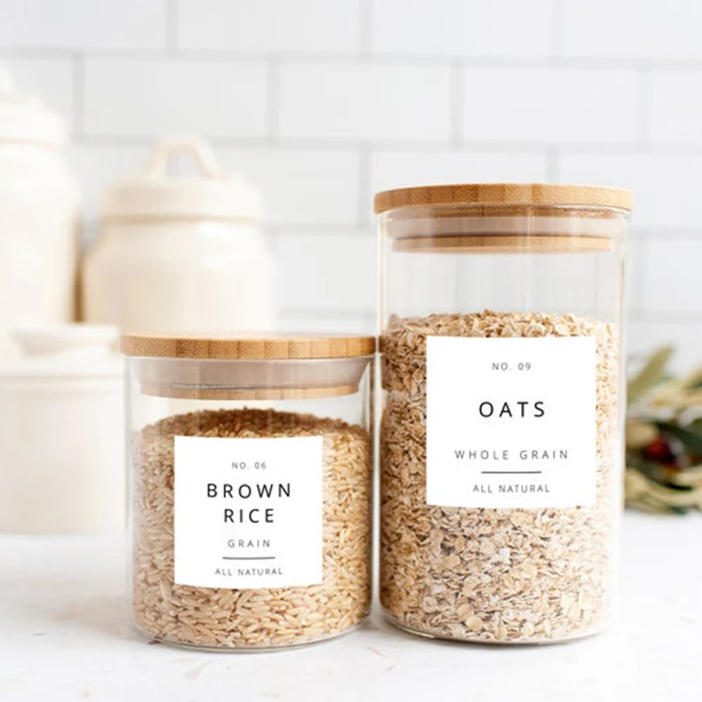 Customize Pantry Labels Modern 