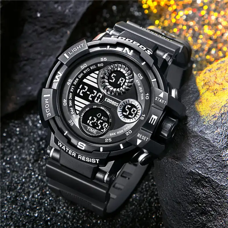 luminous led watch
