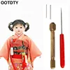 1set DIY Doll Hair Toll Set 0.6/0.8mm Doll Hair Rooting Reroot Rehair Tool Holder Reproduce Hair Doll Tool 1