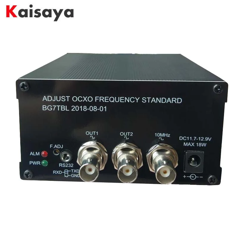 

by BG7TBL 10MHz Frequency Standard OCXO Crystal Oscillator Frequency Standard Adjustable 10K-180M Audio Clock Soure + LCD