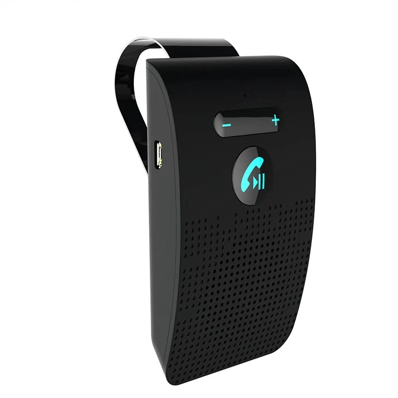 Black Настоящий Bluetooth автомобильный комплект свободные руки-автоматический ВКЛ-ВЫКЛ автомобильный bluetooth-динамик-приемник-высокотехнологичные аксессуары для салона автомобиля - Color Name: Black